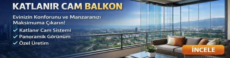 katlanır cam balkon